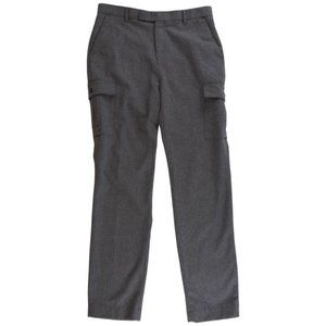 Claiborne Gray Wool Blend Cargo Pants